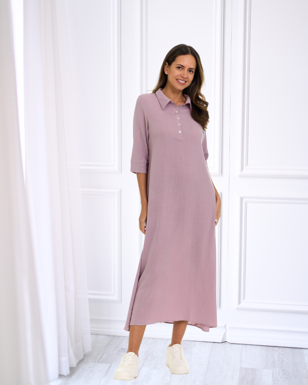 Mia Dress - Mauve