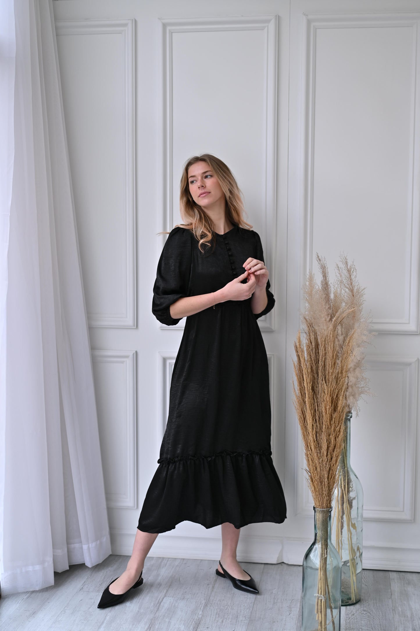 Caroline Dress - Black