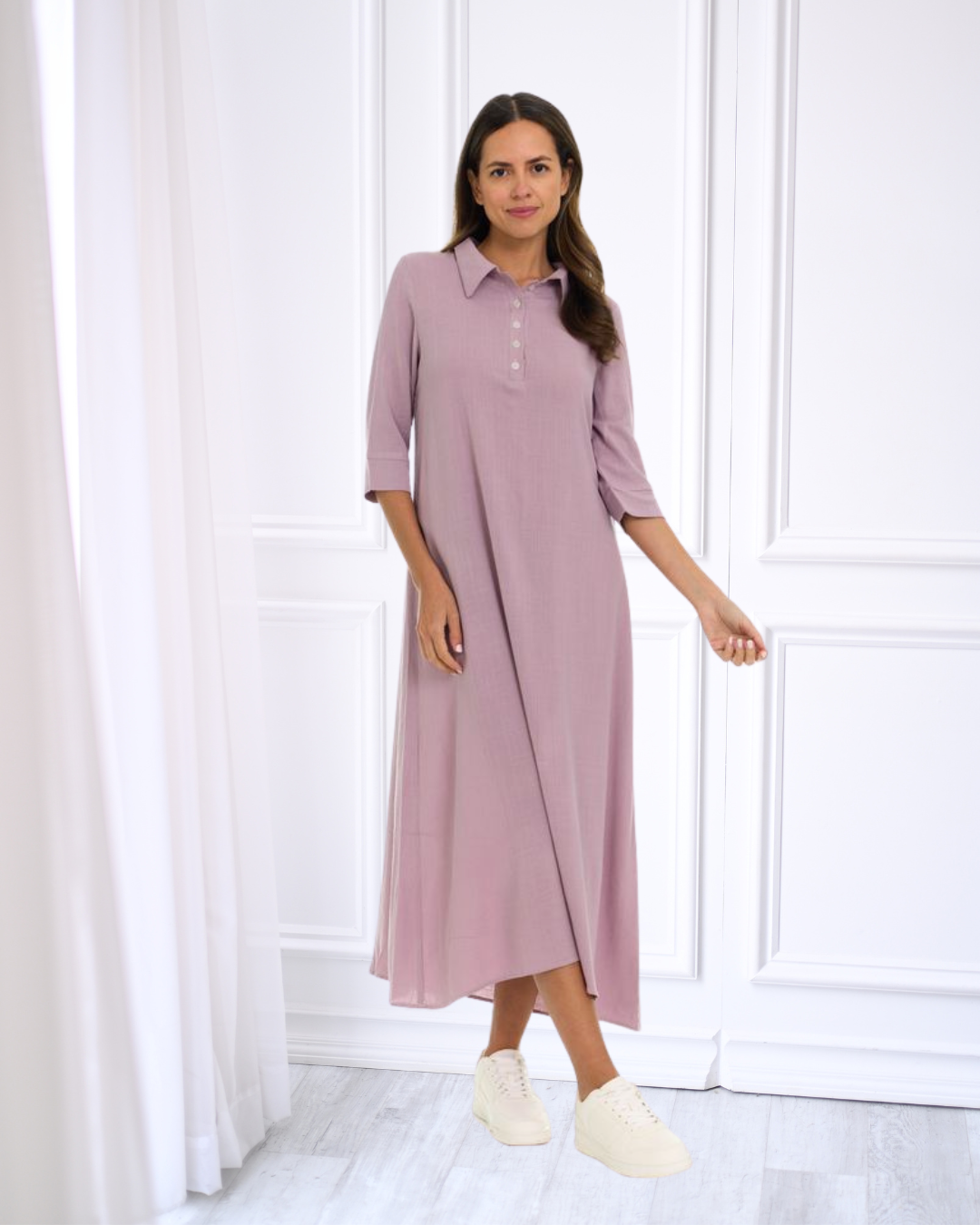 Mia Dress - Mauve
